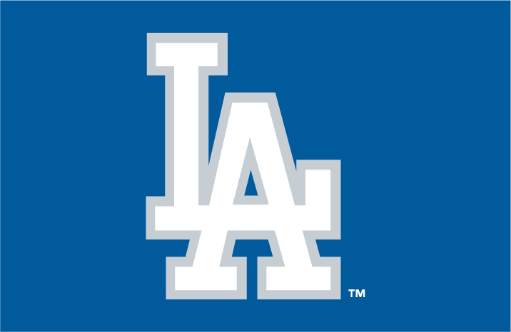 Los Angeles Dodgers 1999-2002 Batting Practice Logo iron on heat transfer